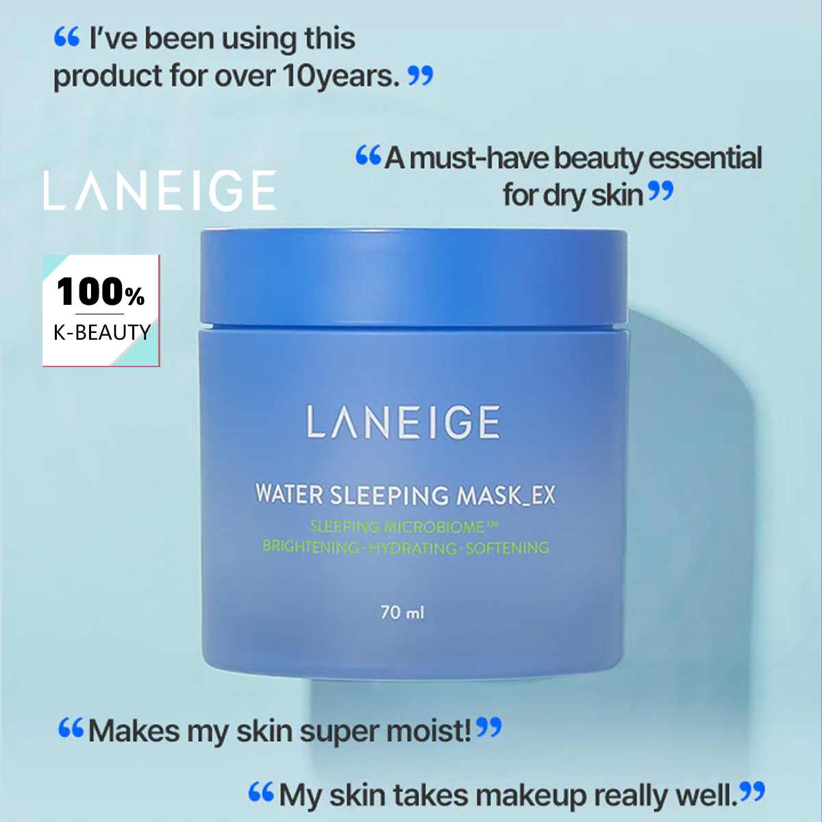LANEIGE Water Sleeping Mask 70 - огляд і ціна Luxury Skincare Mask